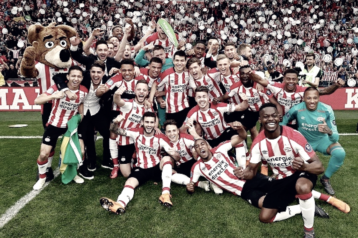 El PSV golea y se coronan campeones de la liga