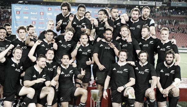 Los All Blacks campeones del Rugby Championship