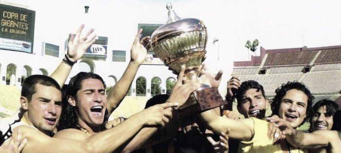 Hace 16 años, América campeón de la copa gigantes de la CONCACAF