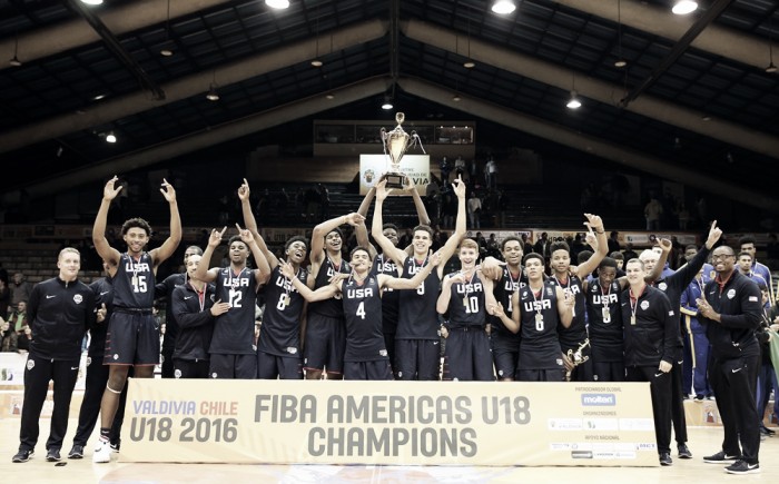 Estados Unidos se coronó campeón del FIBA Américas U18 2016