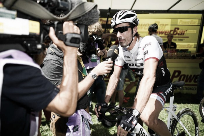 Fabian Cancellara: "El domingo perdí más de cinco kilos"
