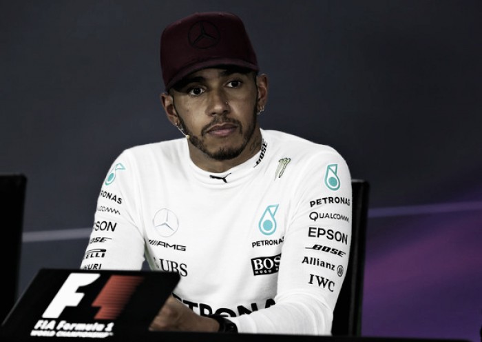 Lewis Hamilton: "No sé lo que me espera a la vuela de la esquina, no sé lo que voy a hacer"