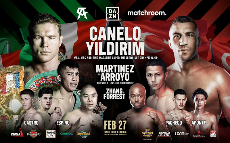 Canelo vs Yildirim: Matchroom Boxing Preview