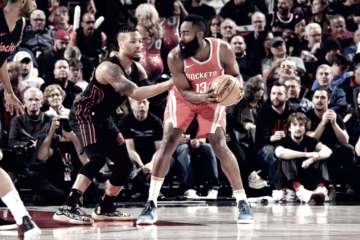 NBA - Harden senza freni: i Rockets espugnano il Moda Center di Lillard