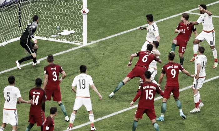 Taça das Confederações: Portugal empata frente ao México (2-2)
