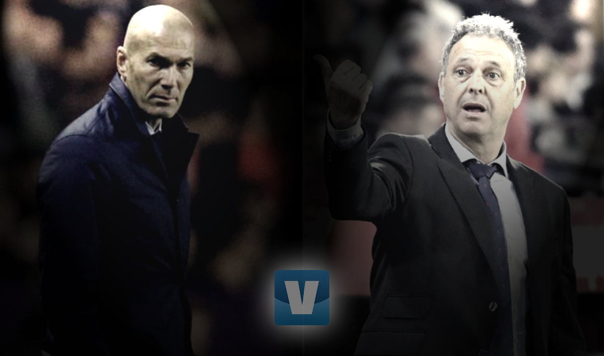 Zidane y Caparrós: dos partidos diferentes