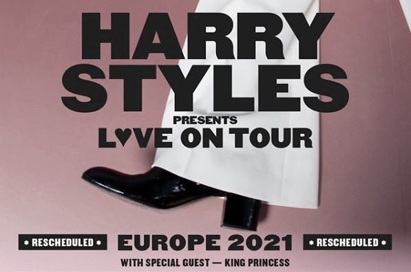 Harry Styles reprograma su gira europea para 2021