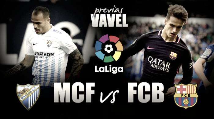 Previa Málaga CF - FC Barcelona: una final para ambos equipos