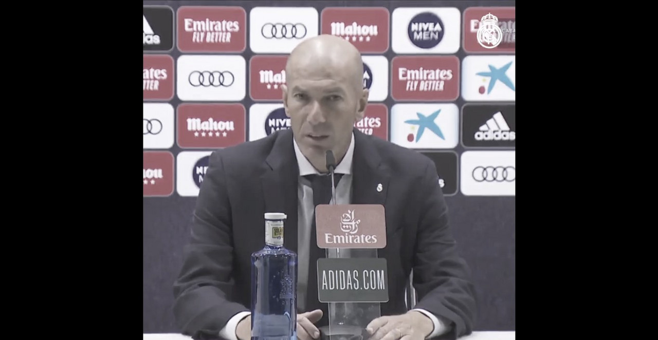 Zidane: “No estuvimos muy acertados
en la segunda parte”