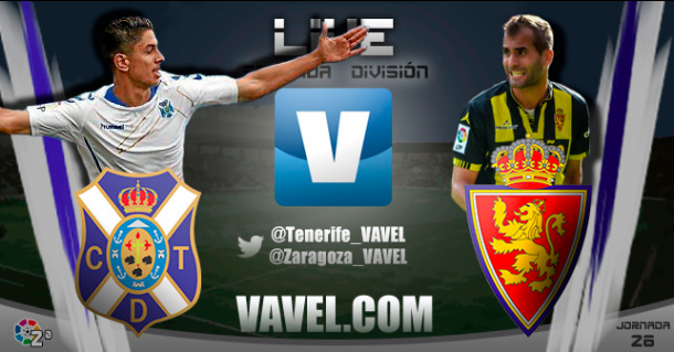 Tenerife - Real Zaragoza  en directo 