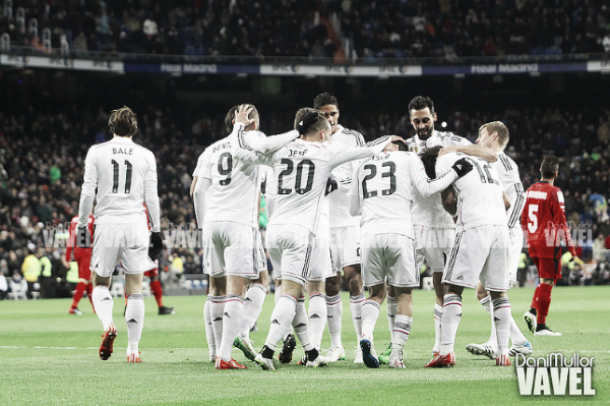 Real Madrid - Sevilla: puntuaciones del Real Madrid, 21ª jornada de la Liga BBVA