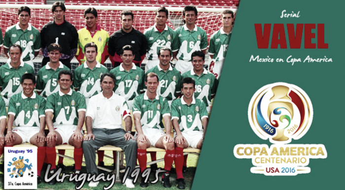 Serial México en Copa América; Uruguay 1995: el primer fracaso continental