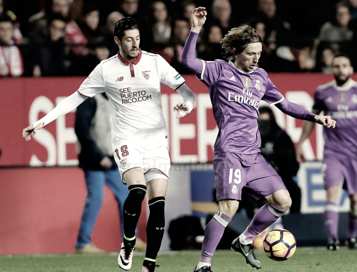 Luka Modric, elegido como el mejor del Sevilla - Real Madrid