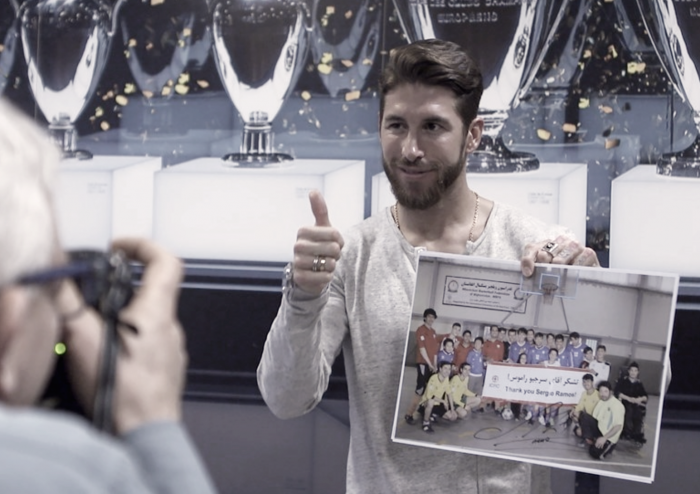 Sergio Ramos y la UEFA, juntos por la Cruz Roja Sergio Ramos y la UEFA, juntos por la Cruz Roja