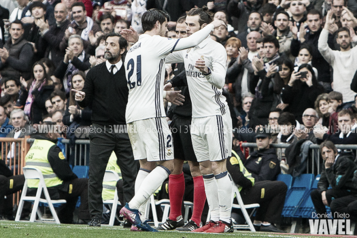 Morata y Bale le dan los tres puntos al Madrid ante un Espanyol sin nervio
