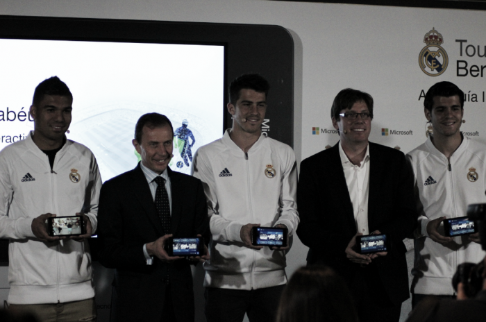 El Real Madrid y Microsoft presentan la primera audioguía interactiva para visitar el Tour