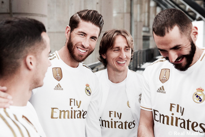 El Real Madrid presenta su nueva camiseta para la temporada 2019-2020