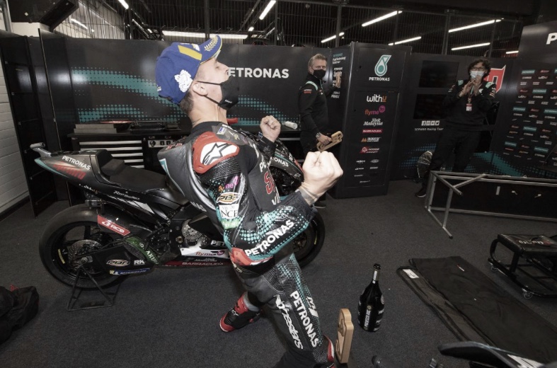 Fabio Quartararo: "Seis ganadores diferentes en ocho carreras es raro" Fabio Quartararo: "Seis ganadores diferentes en ocho carreras es raro"