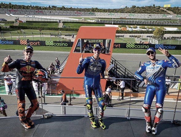 Triplete español en el Gran Premio de Europa