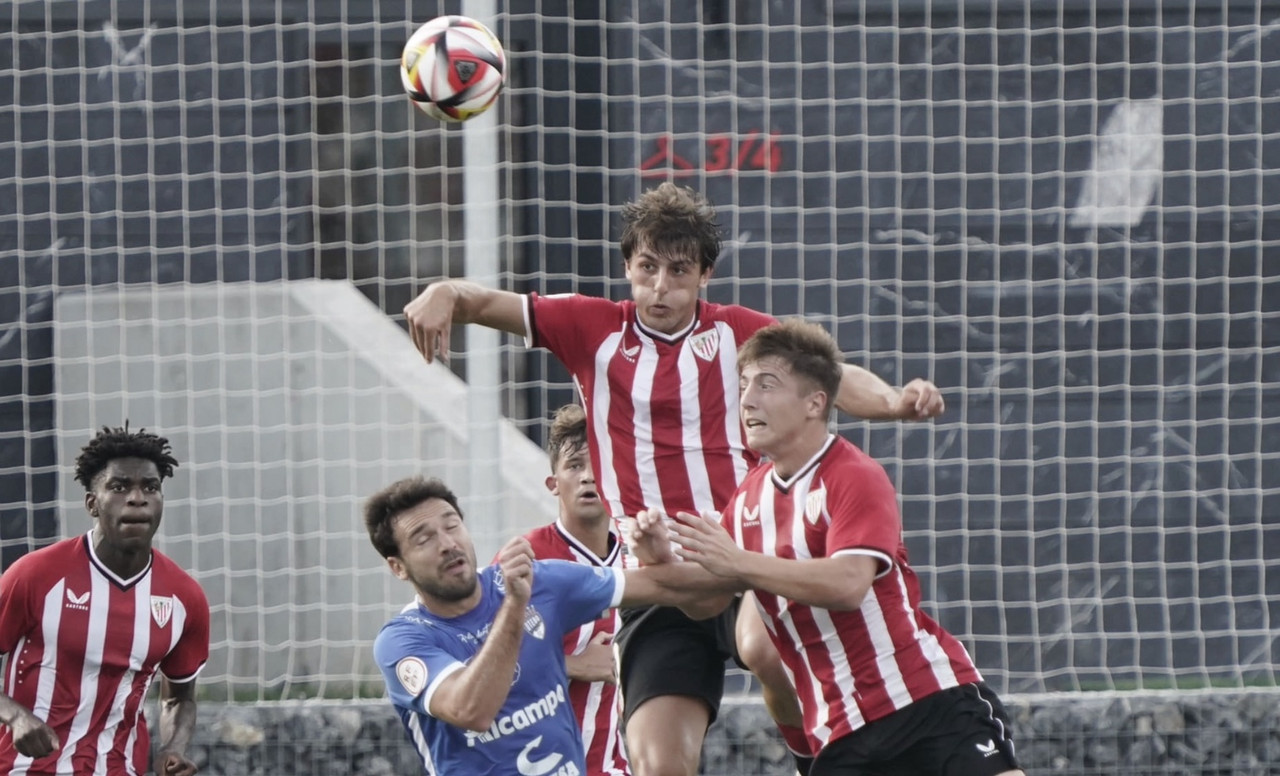 El Utebo se impone ante el Bilbao Athletic en Lezama