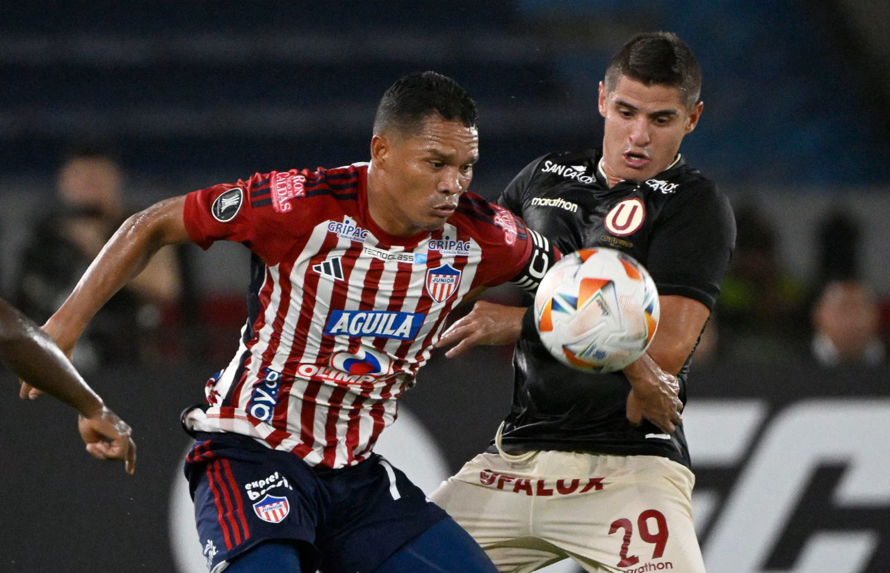 Resumen y Goles: Universitario 1-1 Junior de Barranquilla en Conmebol Libertadores