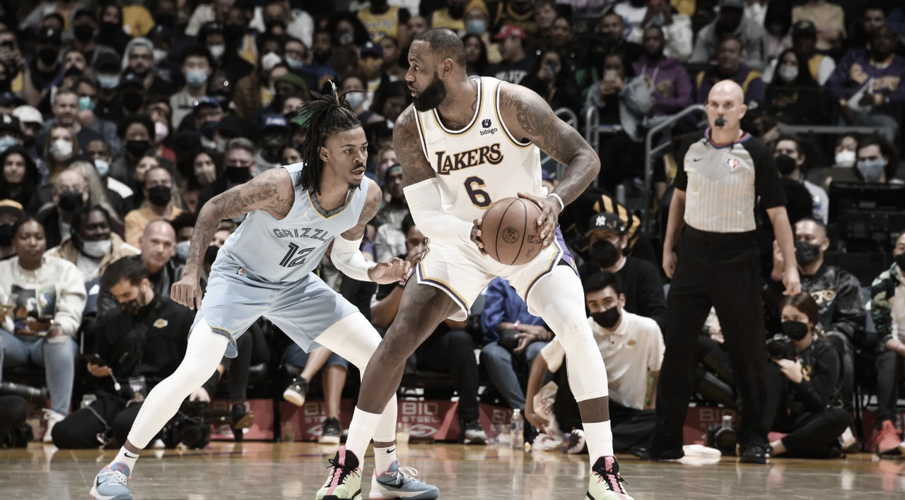 Onde assistir NBA: Los Angeles Lakers x Memphis Grizzlies – Jogo 5