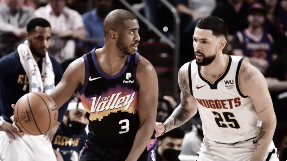 Phoenix Suns e Denver Nuggets se reencontram no primeiro jogo da temporada regular na NBA