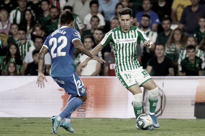 Álex Moreno alcanza los 50 partidos en Primera División Álex Moreno alcanza los 50 partidos en Primera División