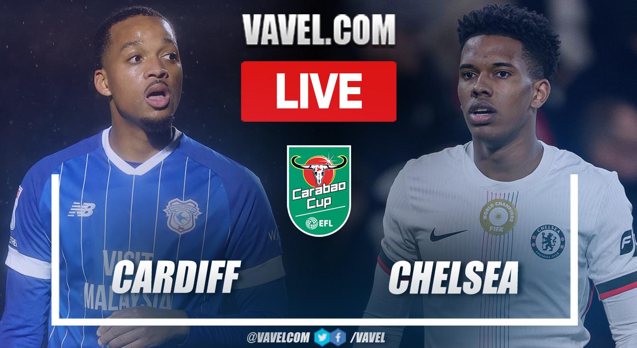 Goals and highlights from Cardiff City 1-3 Chelsea in the Carabao Cup