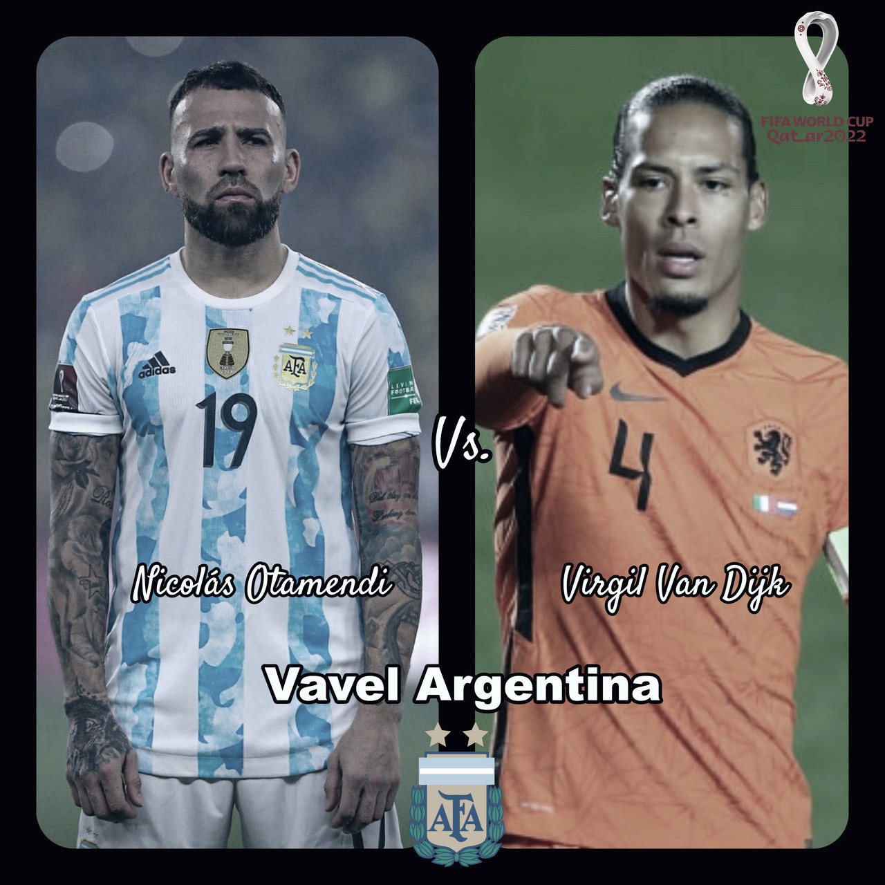Cara a cara: Nicolás Otamendi Vs Virgil Van Dijk - VAVEL Argentina