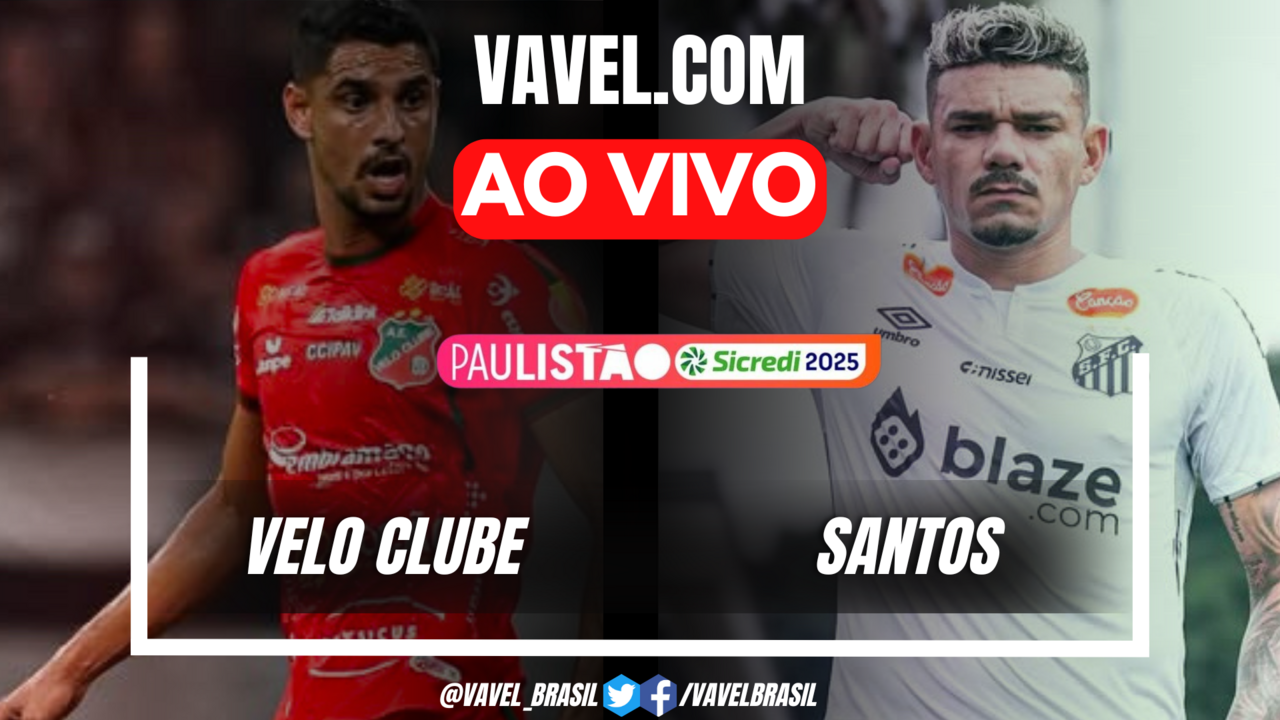 Gols e melhores momentos de Velo Clube x Santos pelo Campeonato Paulista (2-1) | 25/01/2025