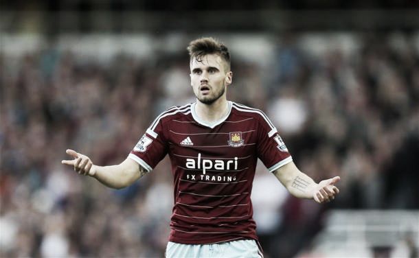 West Ham prepare for a face off with Liverpool over Arsenal
man Carl Jenkinson