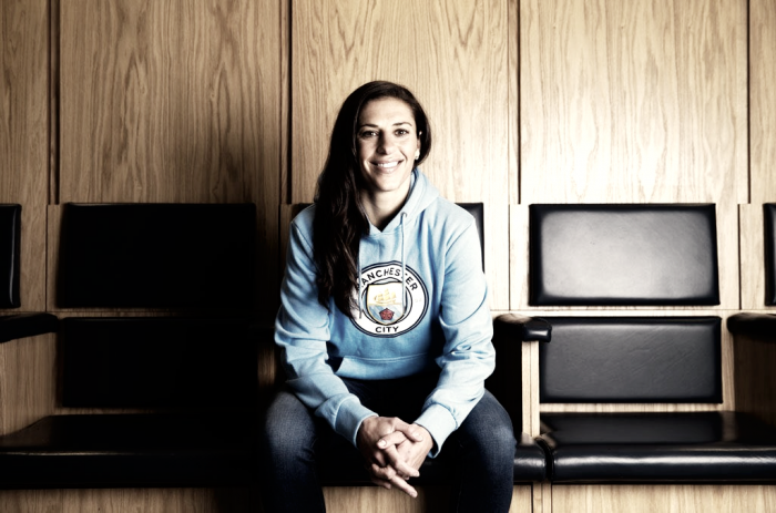 Carli Lloyd signs with Manchester City
