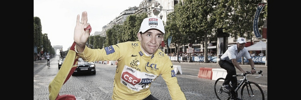 Lance Armstrong
revela que volvió al ciclismo al ver ganar el Tour de Francia a Carlos Sastre