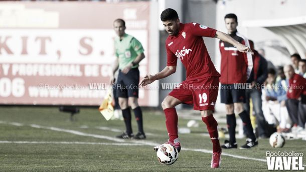Resultado UE Llagostera - Sporting de Gijón en Liga Adelante 2015 (0-0)