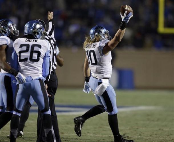 Marquise Williams, North Carolina Tar Heels Whallop Duke For Victory Bell; Georgia Tech Wins ACC Coastal