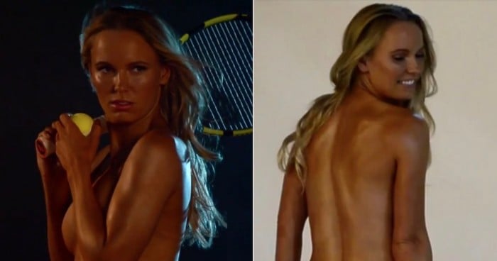 Caroline Wozniacki features in ESPN's The Body Issue