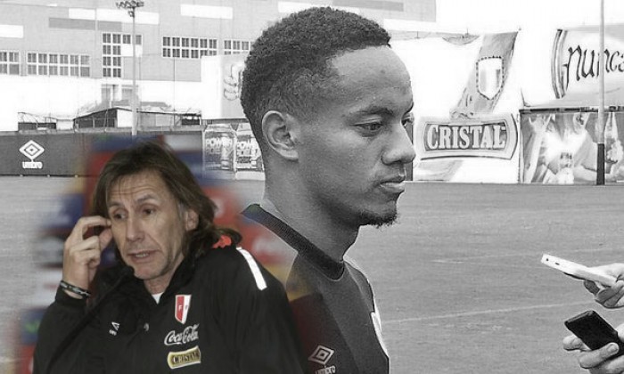 Ricardo Gareca: "André Carrillo se quedará en Lima por lesión"
