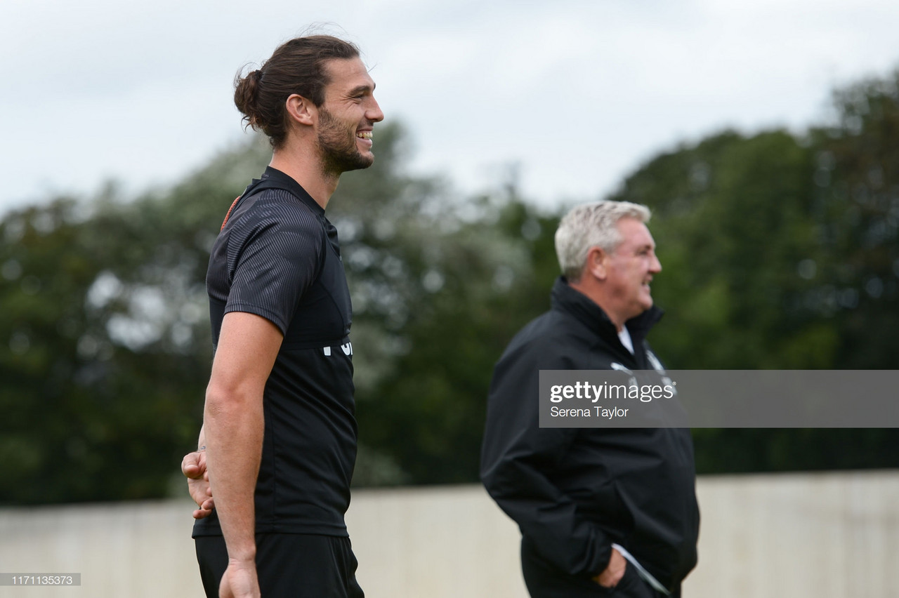 Andy Carroll making 'encouraging' progress towards Newcastle return