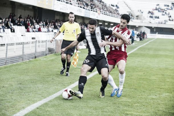 Resultado Almería B - Cartagena en Segunda B 2015 (2-0)