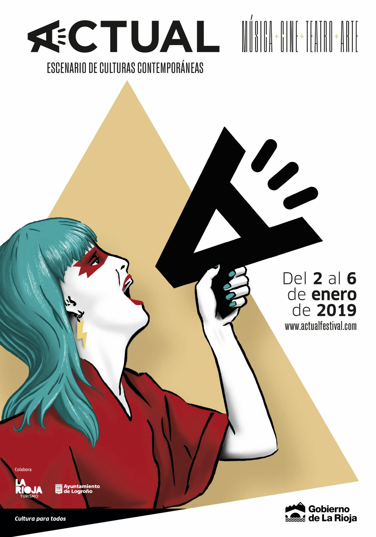 La 29º edición del Festival Actual de Logroño se
celebrará del 2 al 6 enero