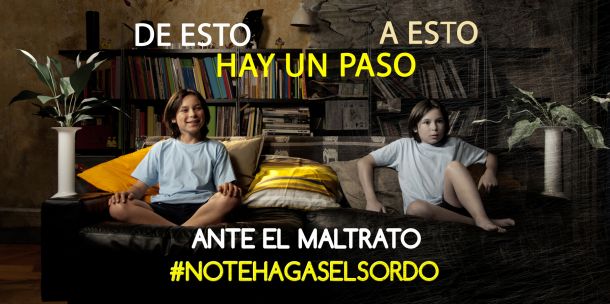 ‘No te hagas el sordo’, el nuevo spot en contra de
la violencia doméstica