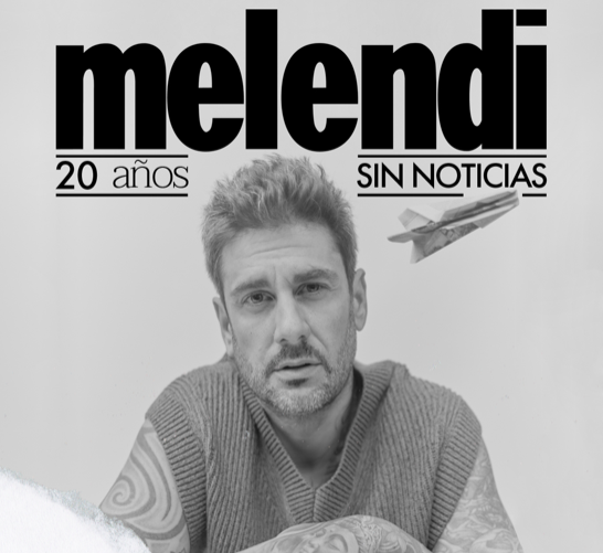 La gira '20 Años Sin Noticias' de Melendi ha vendido más de 160.000 entradas