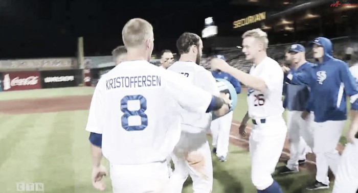 St. Paul Saints walk-off on Sioux City Explorers in 14 innings