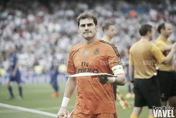 Casillas llega a los 150 partidos en Champions