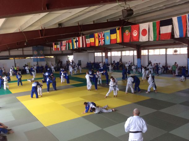 En judo los mejores del mundo veranean en Castelldefels