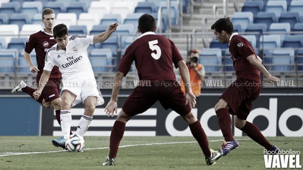 Resultado Real Madrid Castilla - Trival Valderas amistoso pretemporada 2015 (3-1)