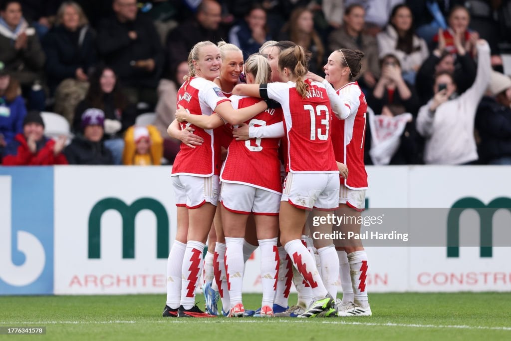 Bristol City Women 1-2 Arsenal Women: McCabe scores twice