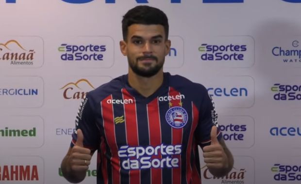 Reforço na área: Bahia anuncia contratação de Cauly Oliveira