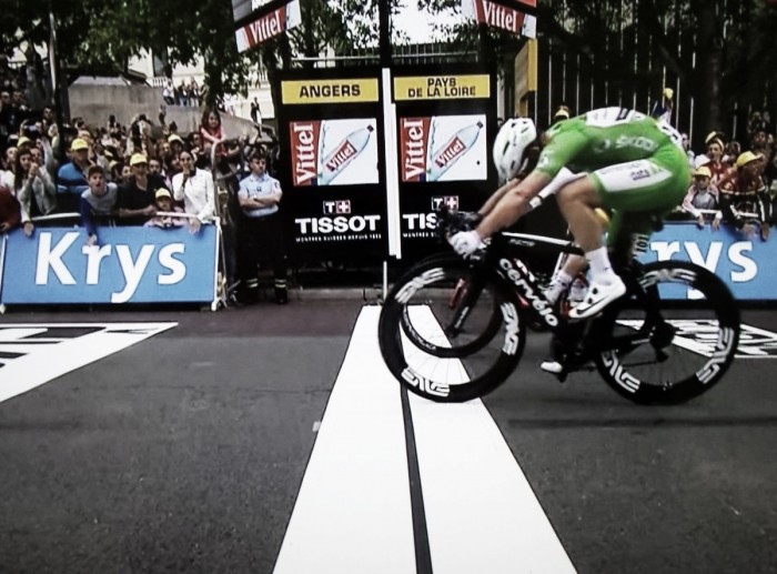 Tour de France, ad Angers vince Cavendish al fotofinish su Greipel